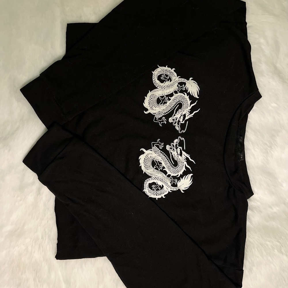 Long sleeve crop top in a size small/xs small.